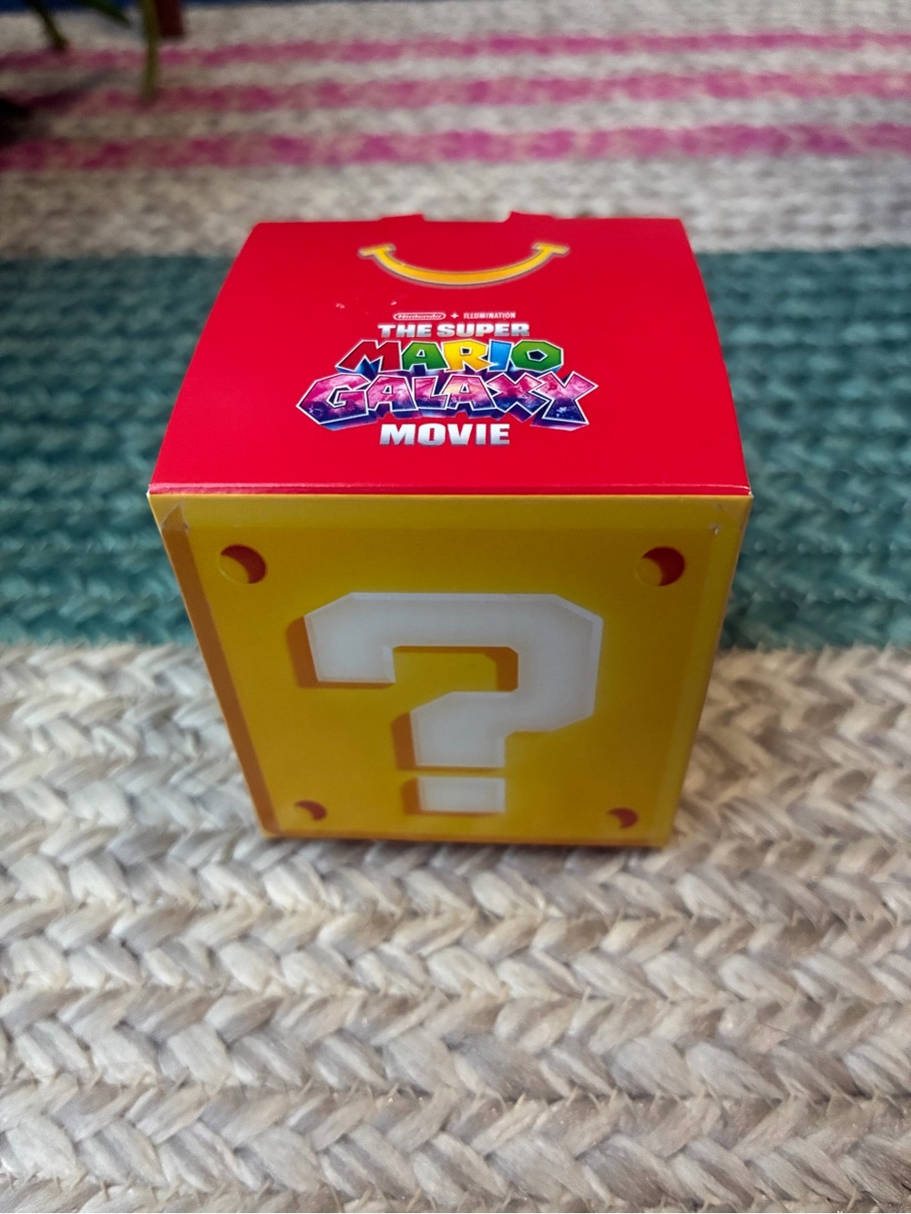 McDonald’s Super Mario Galaxy Movie Happy Meal Toy - Unopened Mystery Box (2026)